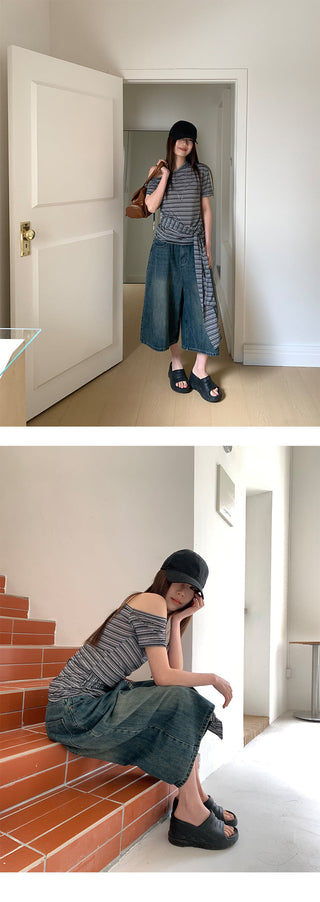 workwear denim pants