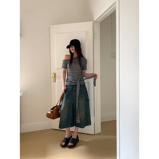workwear denim pants