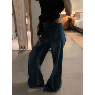 pocket wide jeans