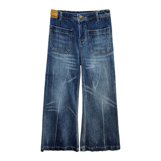 pocket wide jeans