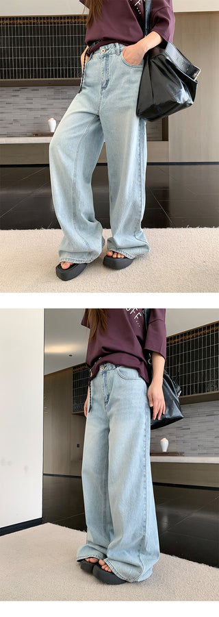 lazy wide jeans