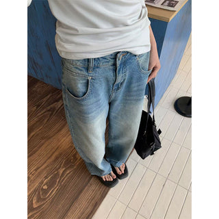 pocket wide jeans