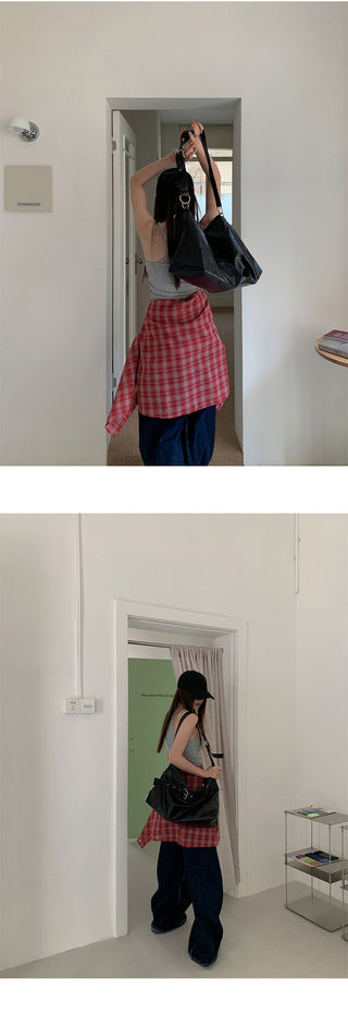 western plaid shirt