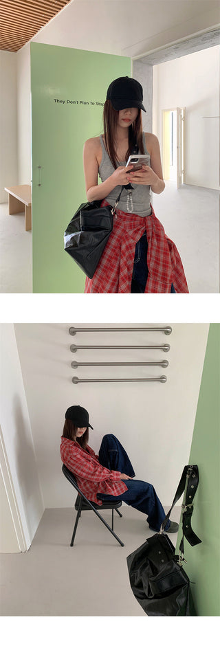 western plaid shirt