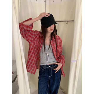 western plaid shirt