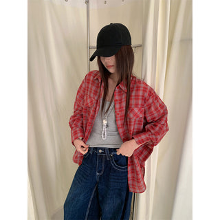 western plaid shirt