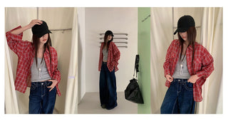 western plaid shirt