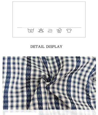 plaid suit set