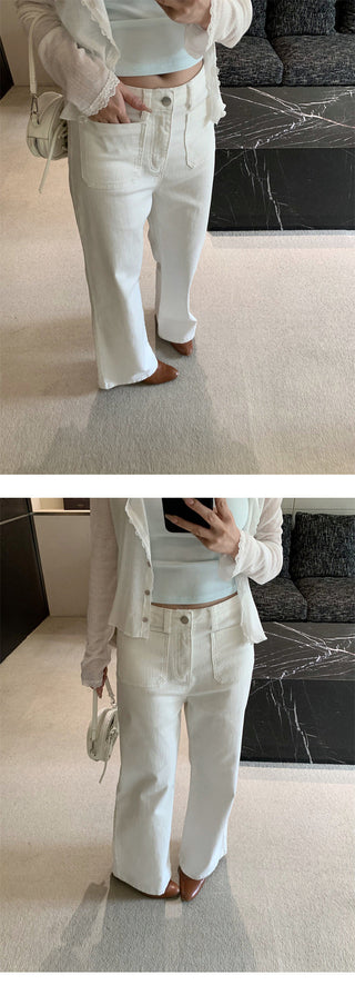 stretch bootcut jeans