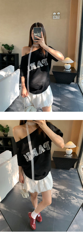 drawstring bud skirt