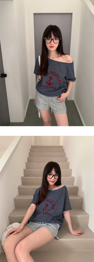 drawstring hot shorts