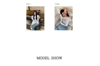 shoulder fashion Top