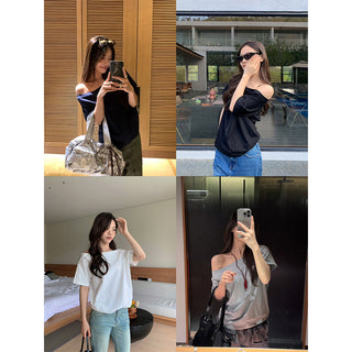 off-shoulder Top