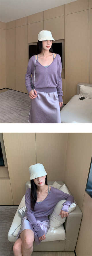 satin acetate skirt