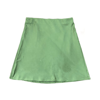 satin acetate skirt