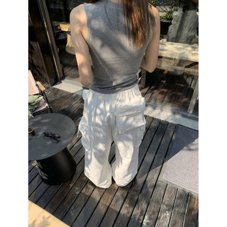 drawstring work pants
