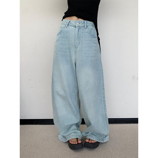 casual wide jeans