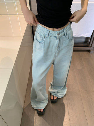 casual wide jeans