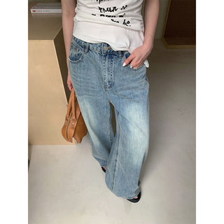 retro wide jeans