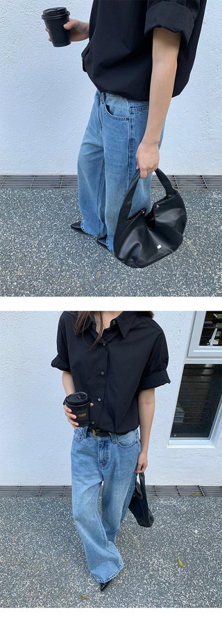 basic wide jeans