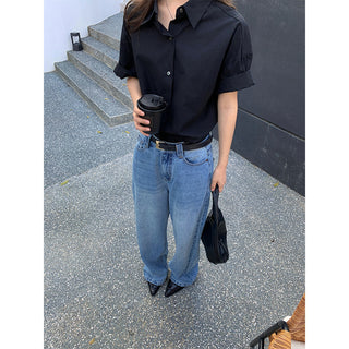 basic wide jeans