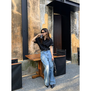 basic wide jeans
