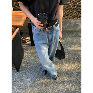 basic wide jeans