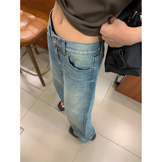 Korean wide jeans