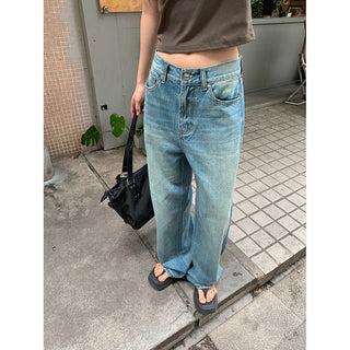 Korean wide jeans