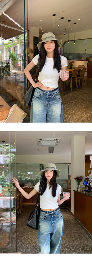 split dye jeans