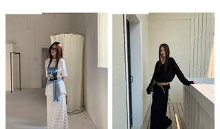 layered wooden skirt