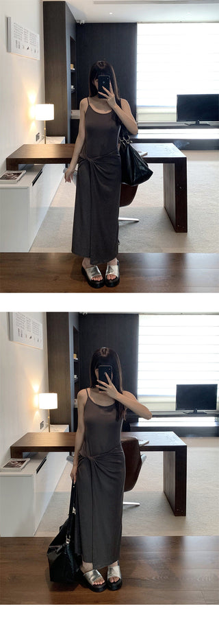 twist sling dress