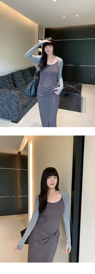 twist sling dress