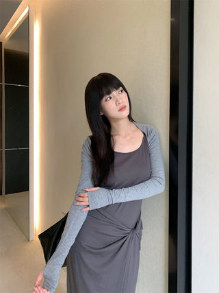 twist sling dress