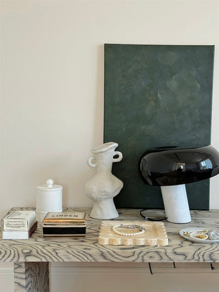 Japandi Minimalist Ceramic White Vase