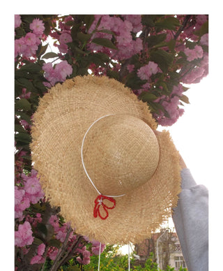 foldable straw hat