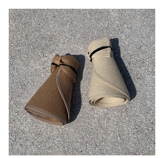 foldable straw hat