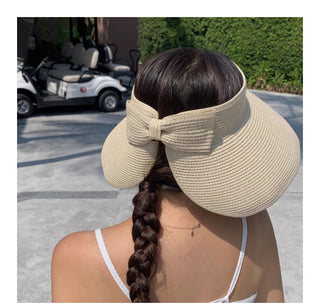 foldable straw hat