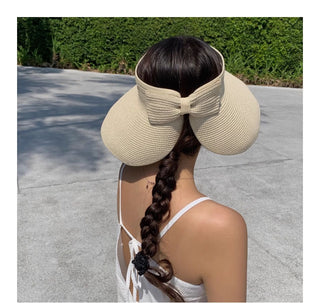 foldable straw hat
