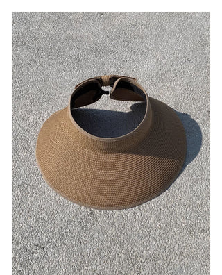 foldable straw hat