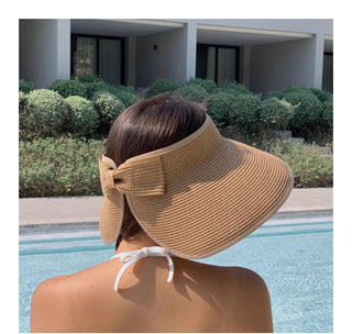 foldable straw hat