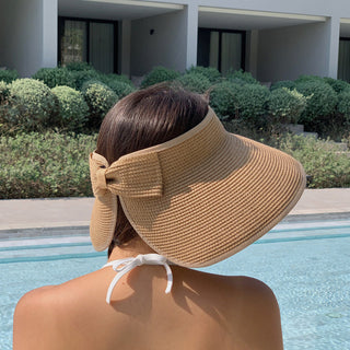 foldable straw hat