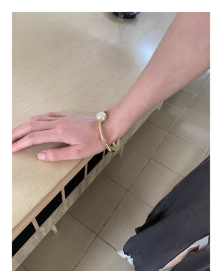 pearl twin bracelet