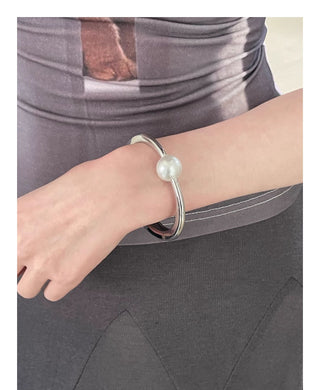 pearl twin bracelet