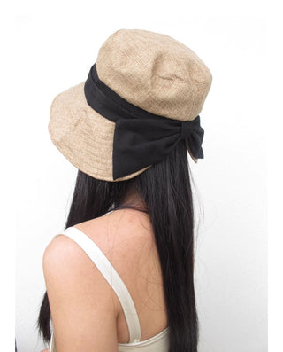linen bucket hat