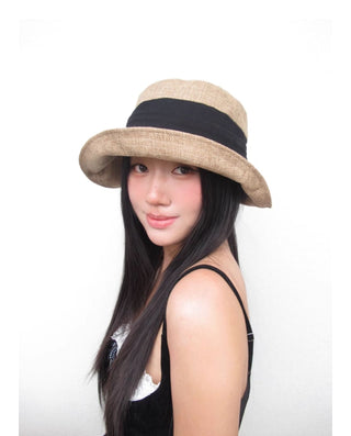 linen bucket hat
