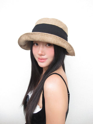 linen bucket hat