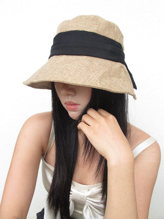 linen bucket hat