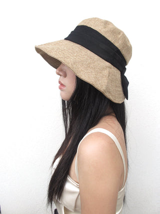 linen bucket hat