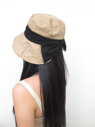 linen bucket hat